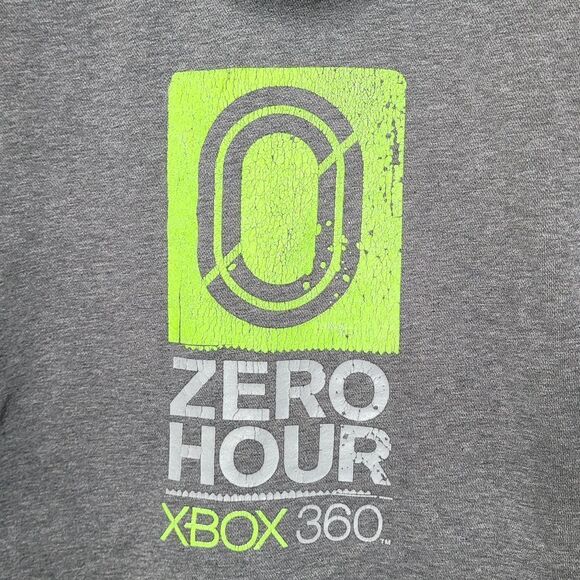Vintage Adidas Xbox 360 Zero Hour Distressed Hoodie Size 2XL - Picture 6 of 7